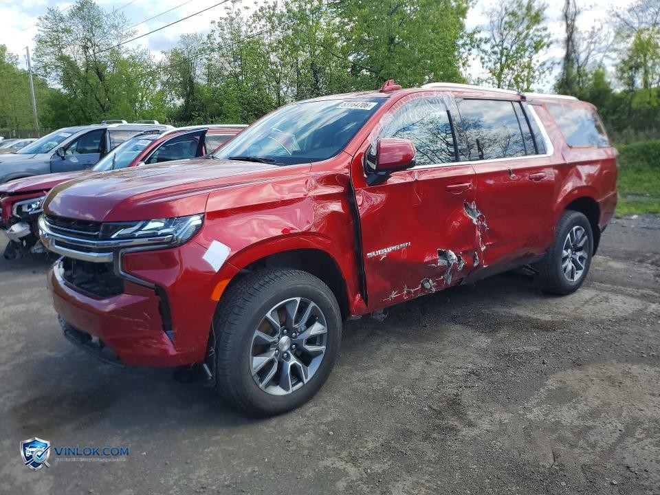 2024 CHEVROLET SUBURBAN K1500 LT – Lot 53164706 auction photo