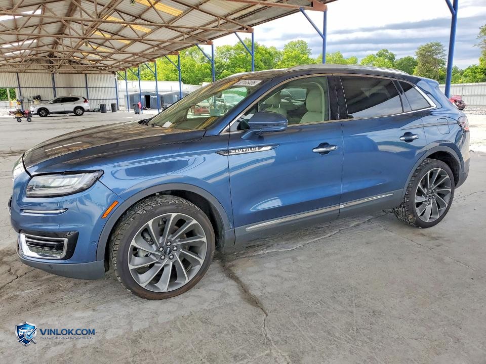2019 LINCOLN NAUTILUS RESERVE – Lot 53165406 auction photo
