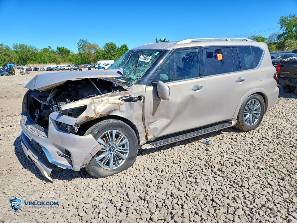 2021 INFINITI QX80 LUXE – Lot 53168316 auction photo