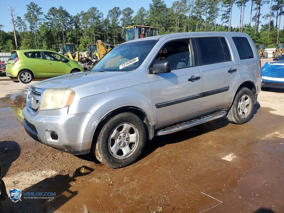 2011 HONDA PILOT LX – Lot 53169686 auction photo