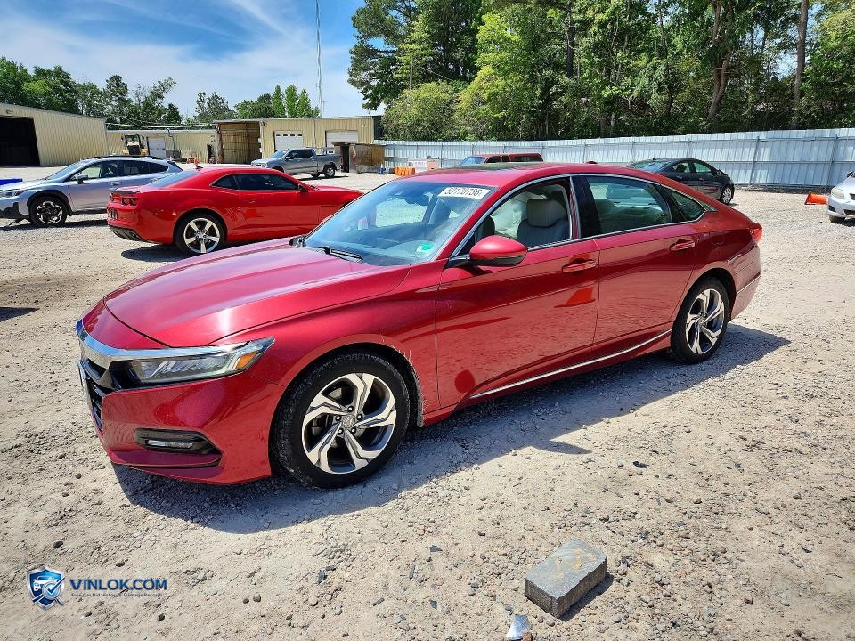 2018 HONDA ACCORD EXL – Lot 53170736 auction photo