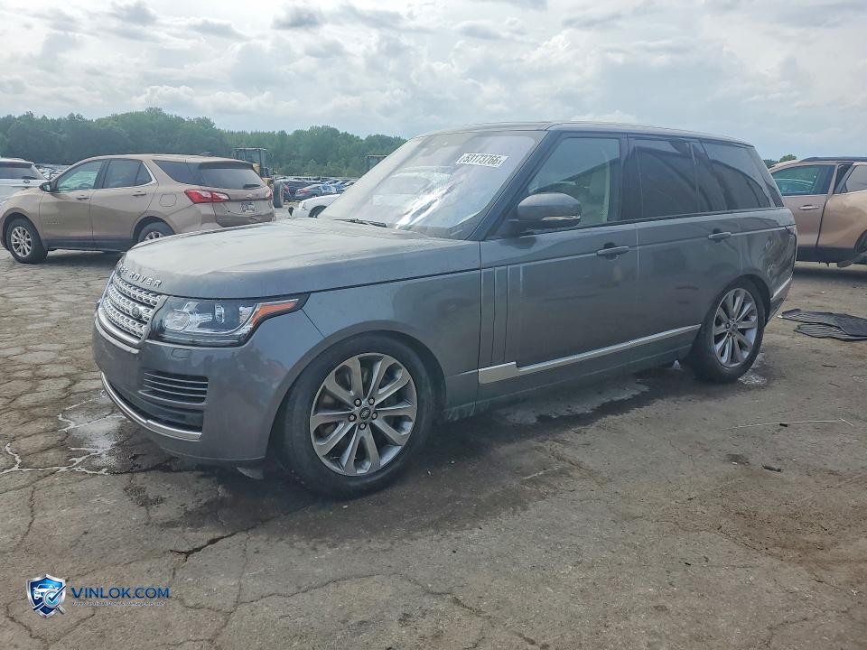 2017 LAND ROVER RANGE ROVER HSE – Lot 53173766 auction photo