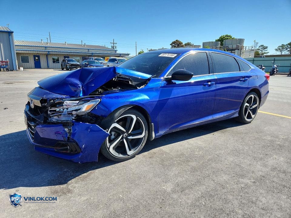 2022 HONDA ACCORD SPORT – Lot 53174156 auction photo
