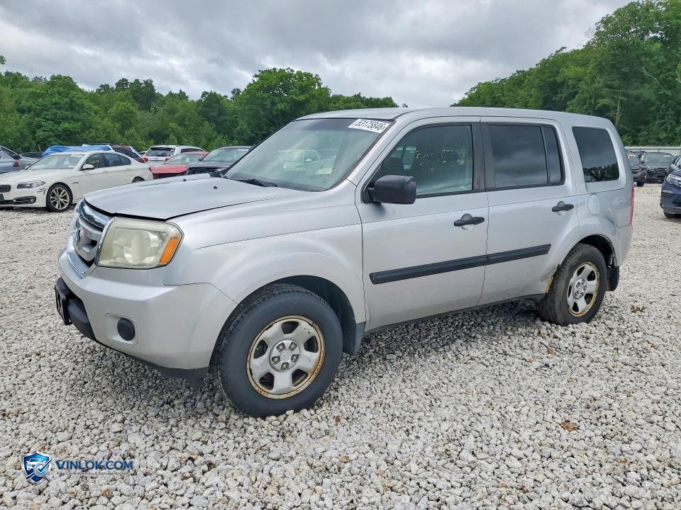 2010 HONDA PILOT LX – Lot 53175846 auction photo
