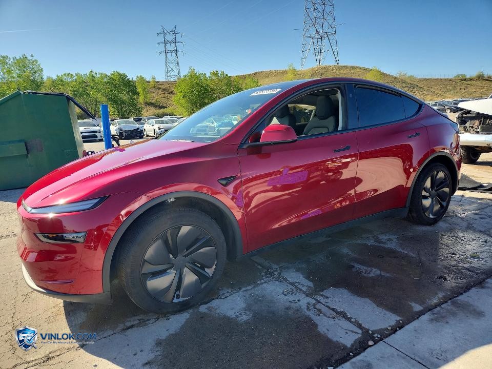 2026 TESLA MODEL Y – Lot 53177716 auction photo