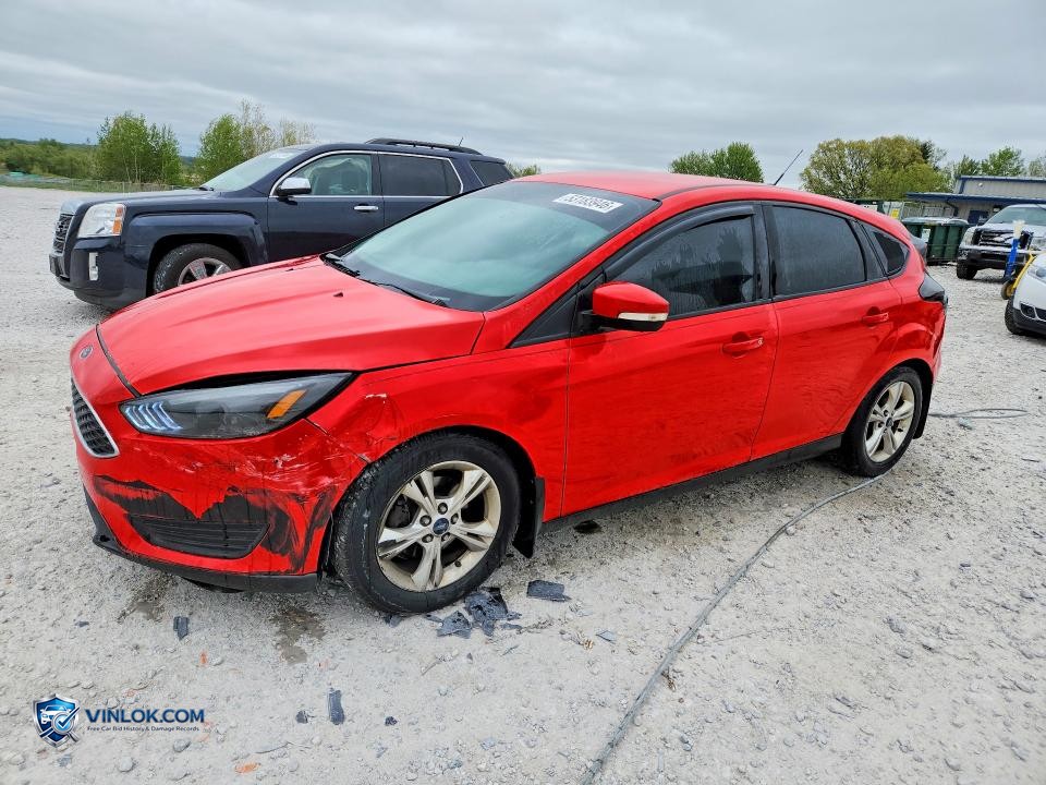 2016 FORD FOCUS SE – Lot 53183946 auction photo