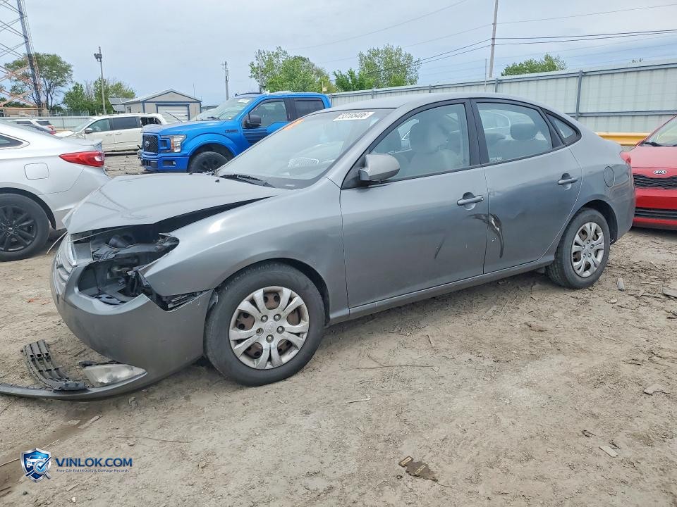 2010 HYUNDAI ELANTRA GLS – Lot 53185406 auction photo