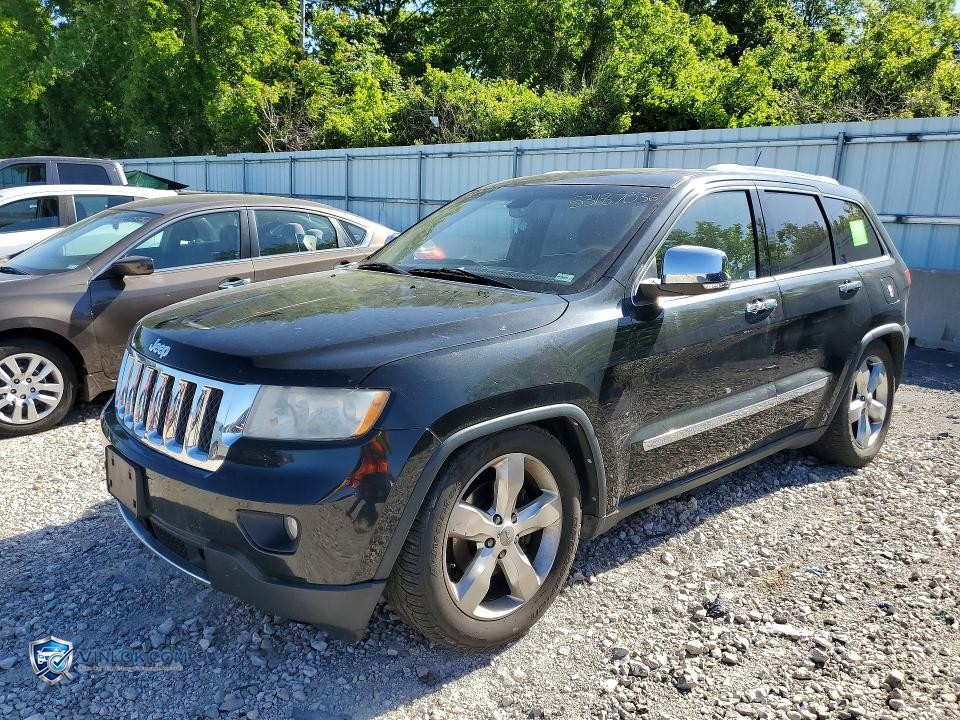 2012 JEEP GRAND CHEROKEE OVERLAND – Lot 53187036 auction photo
