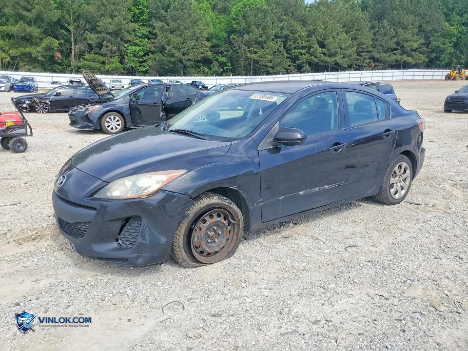 2013 MAZDA 3 I – Lot 53188466 auction photo