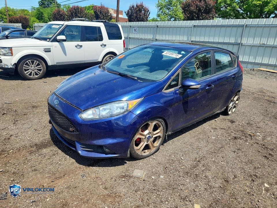 2016 FORD FIESTA ST – Lot 53189716 auction photo