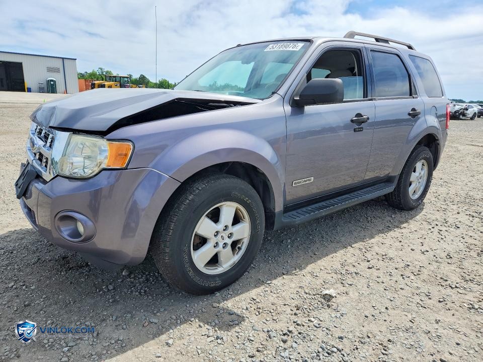2008 FORD ESCAPE XLT – Lot 53189876 auction photo