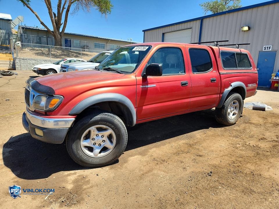 2003 TOYOTA TACOMA DOUBLE CAB – Lot 53191286 auction photo