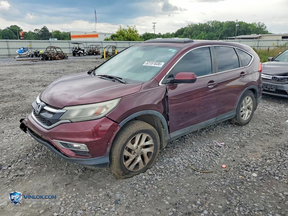 2016 HONDA CR-V EX – Lot 53191836 auction photo
