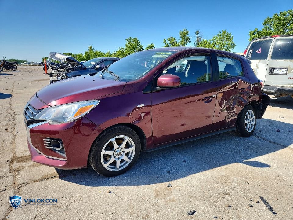 2024 MITSUBISHI MIRAGE ES – Lot 53192366 auction photo