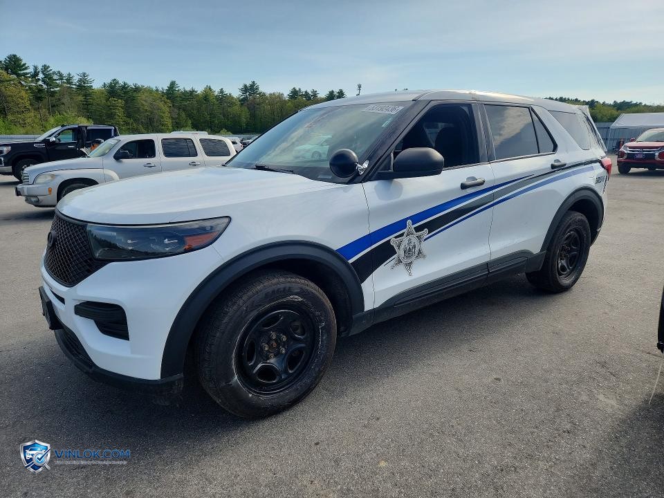 2020 FORD EXPLORER POLICE INTERCEPTOR – Lot 53192436 auction photo