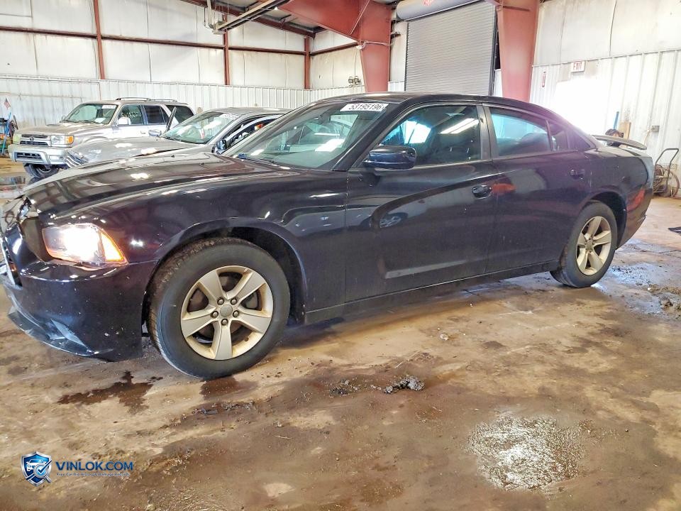 2012 DODGE CHARGER SE – Lot 53195196 auction photo
