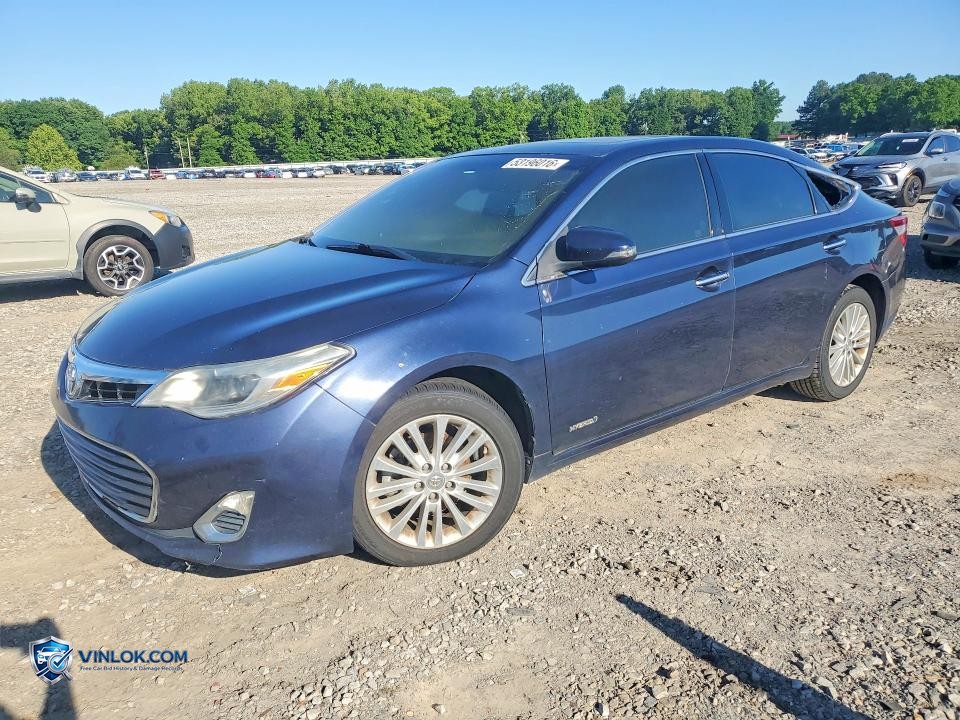 2014 TOYOTA AVALON HYBRID XLE PREMIUM – Lot 53196016 auction photo
