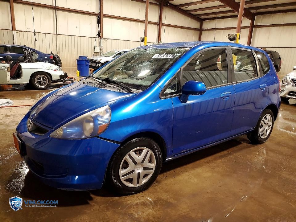 2007 HONDA FIT – Lot 53197076 auction photo
