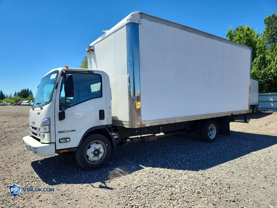 2023 ISUZU NPR HD BOX TRUCK – Lot 53197666 auction photo