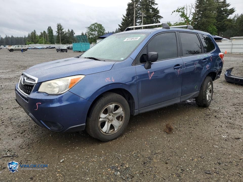 2014 SUBARU FORESTER 2.5I – Lot 53198456 auction photo