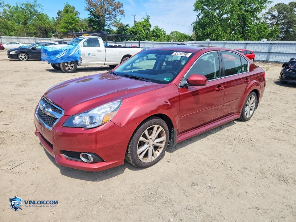 2013 SUBARU LEGACY 2.5I LIMITED – Lot 53199776 auction photo