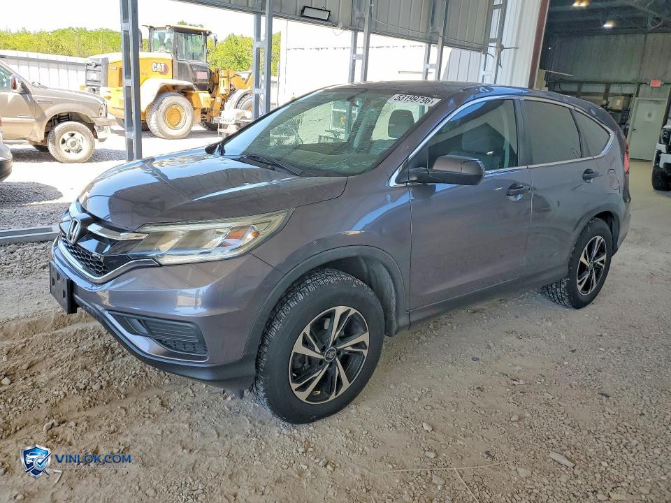 2015 HONDA CR-V LX – Lot 53199796 auction photo