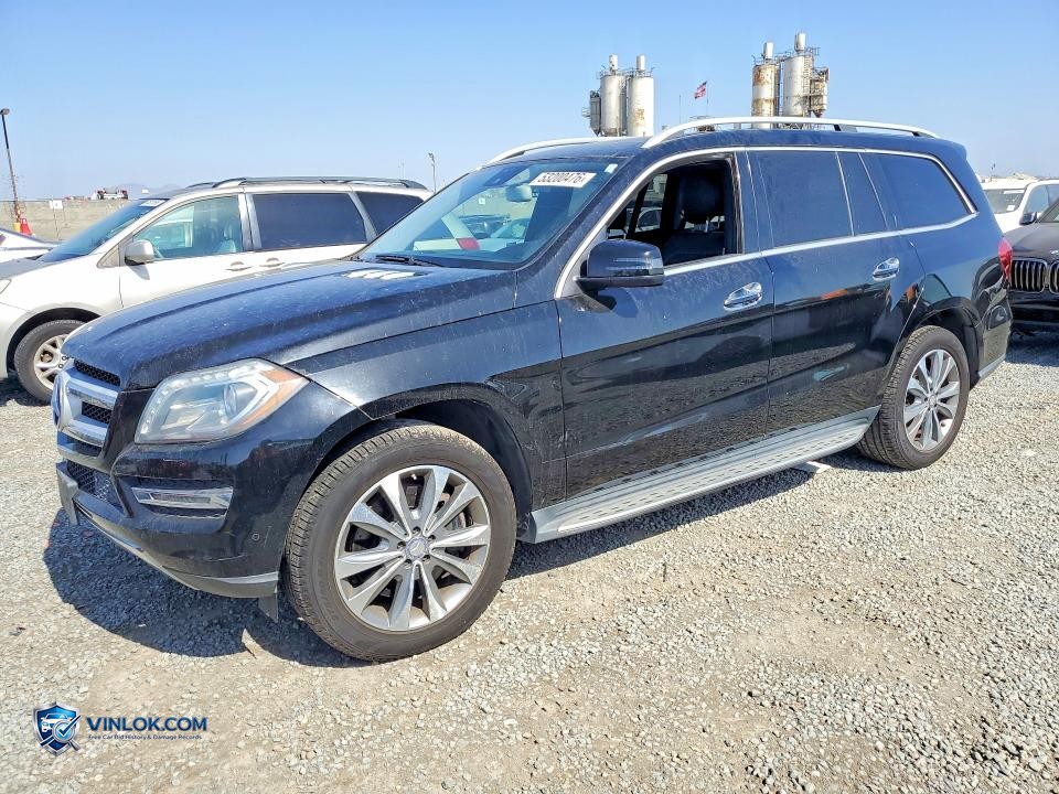 2013 MERCEDES-BENZ GL 450 4MATIC – Lot 53200476 auction photo