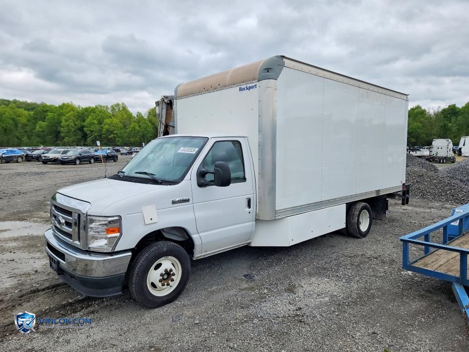 2021 FORD E450 BOX TRUCK – Lot 53200526 auction photo