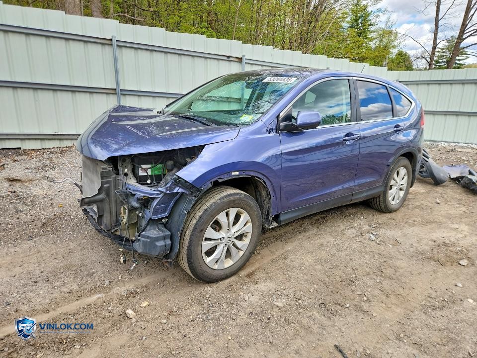 2013 HONDA CR-V EX – Lot 53200836 auction photo