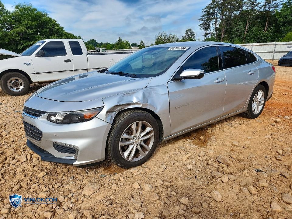 2017 CHEVROLET MALIBU LT – Lot 53201006 auction photo