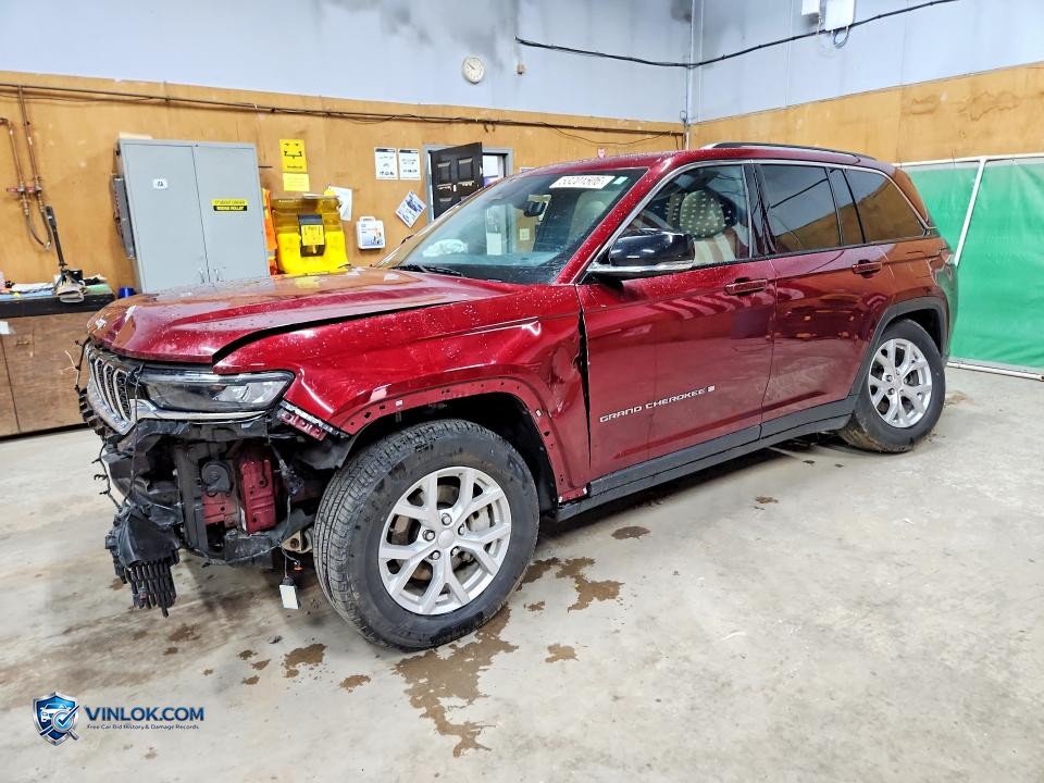 2023 JEEP GRAND CHEROKEE LIMITED – Lot 53201506 auction photo