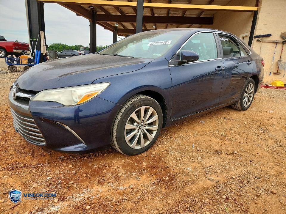 2015 TOYOTA CAMRY XLE – Lot 53202676 auction photo