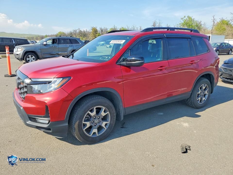 2023 HONDA PASSPORT TRAIL SPORT – Lot 53203936 auction photo