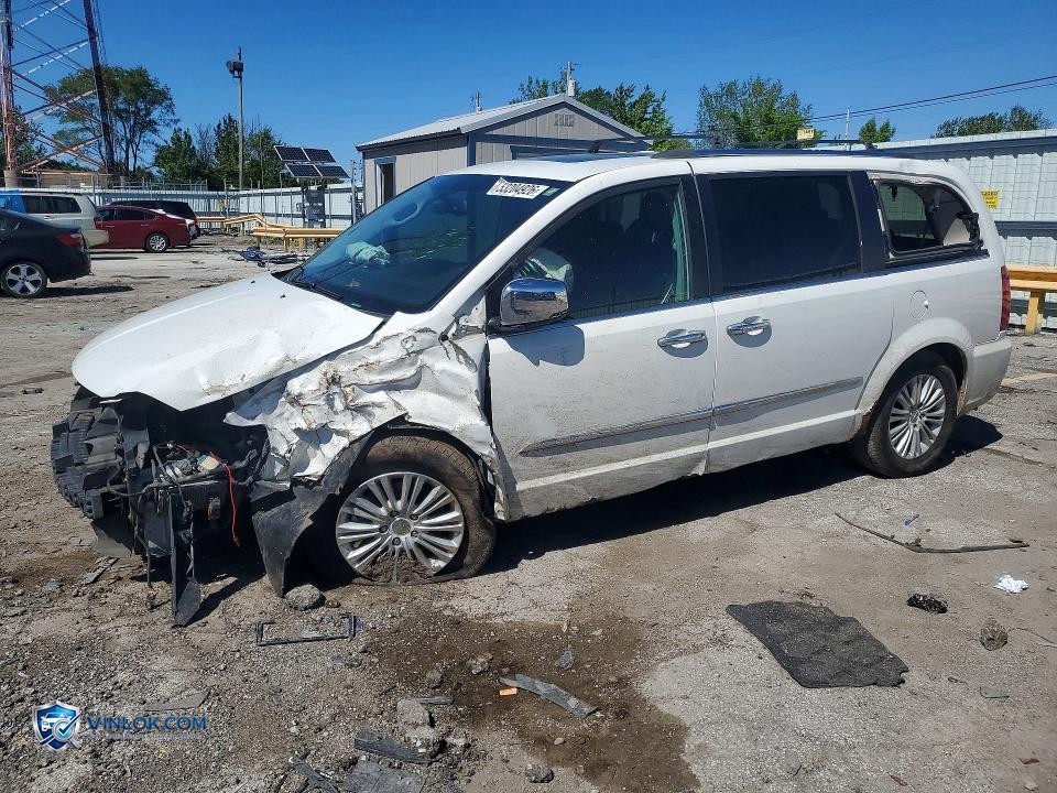 2012 CHRYSLER TOWN & COUNTRY LIMITED – Lot 53204926 auction photo