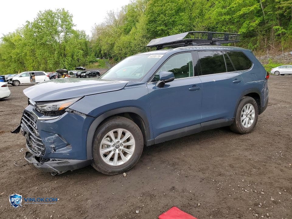 2025 TOYOTA GRAND HIGHLANDER XLE – Lot 53205716 auction photo