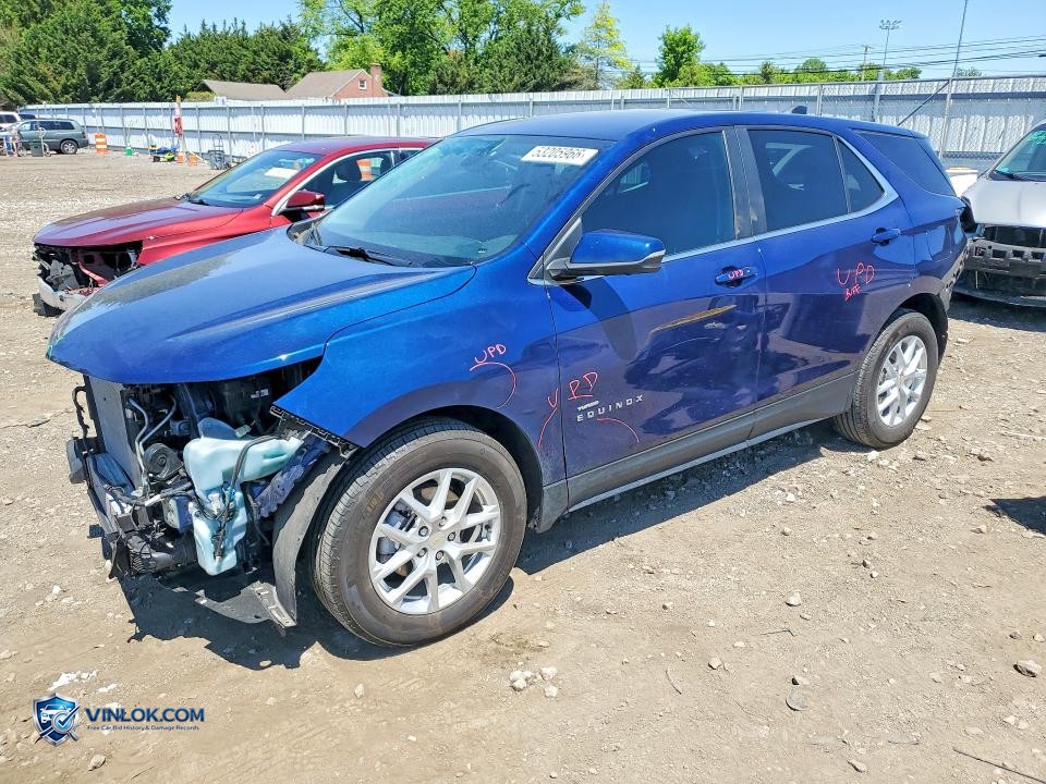 2022 CHEVROLET EQUINOX LT – Lot 53205966 auction photo