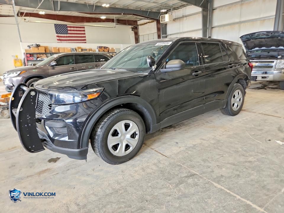 2020 FORD EXPLORER POLICE INTERCEPTOR – Lot 53206436 auction photo