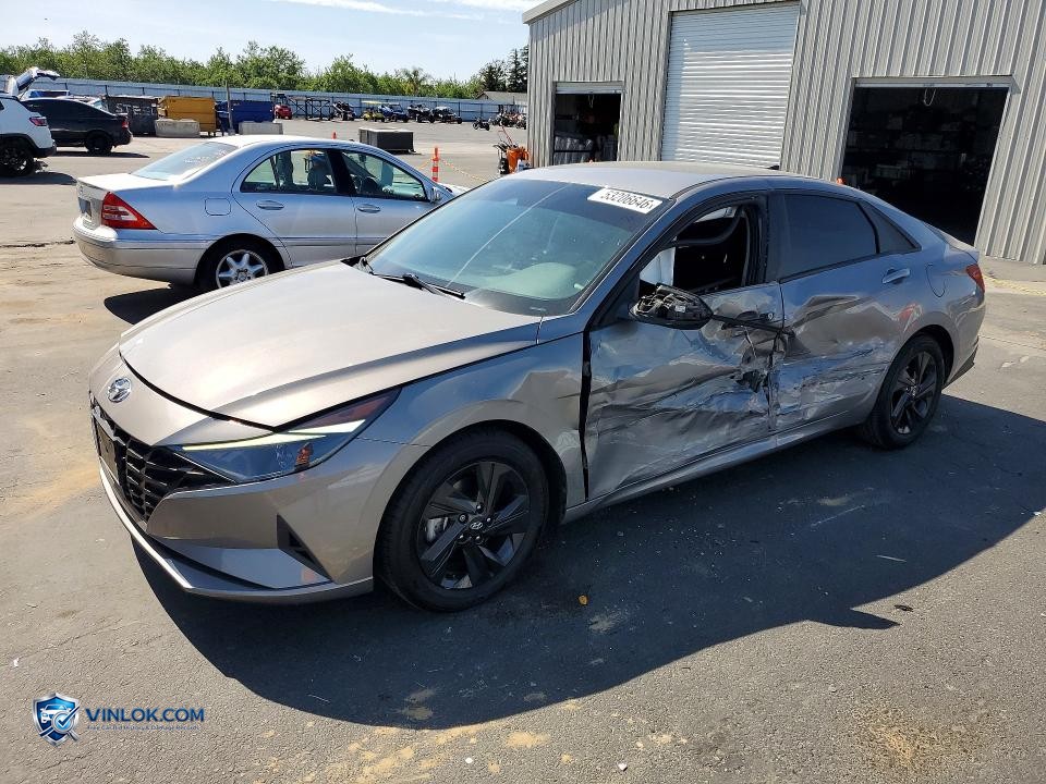 2021 HYUNDAI ELANTRA SEL – Lot 53206646 auction photo