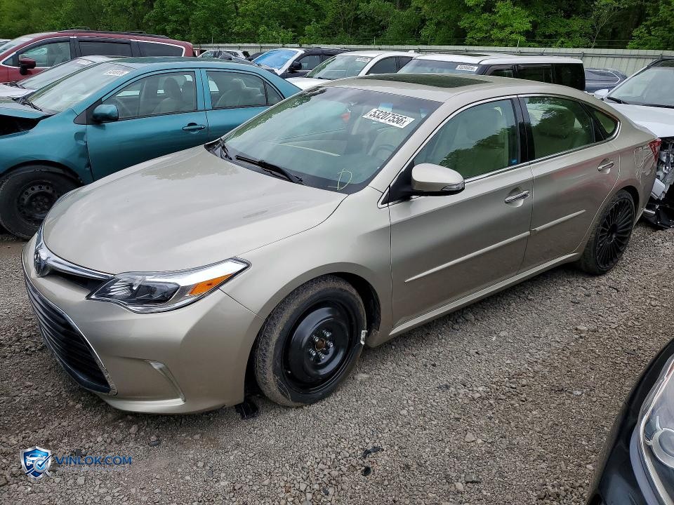 2016 TOYOTA AVALON XLE PREMIUM – Lot 53207556 auction photo