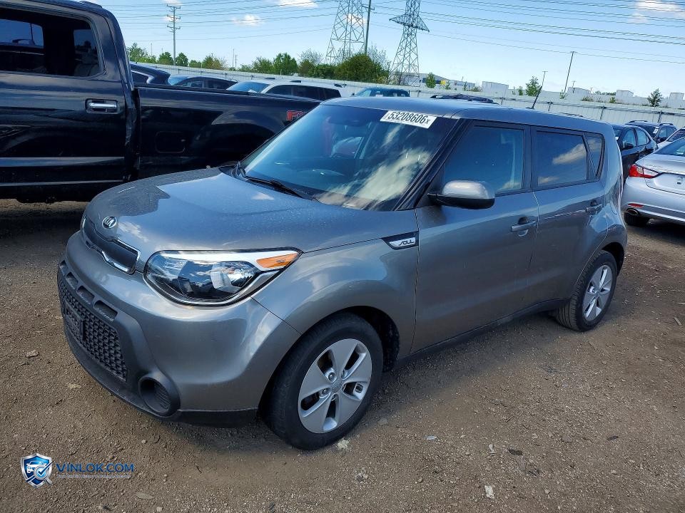 2016 KIA SOUL BASE – Lot 53208606 auction photo