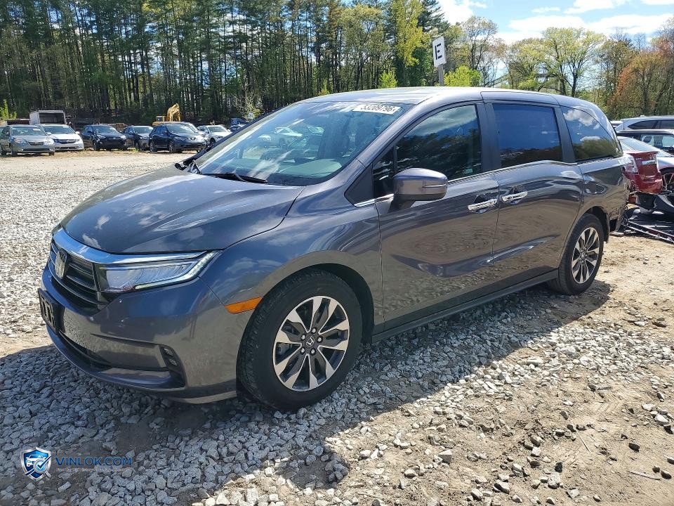 2022 HONDA ODYSSEY EXL – Lot 53209796 auction photo