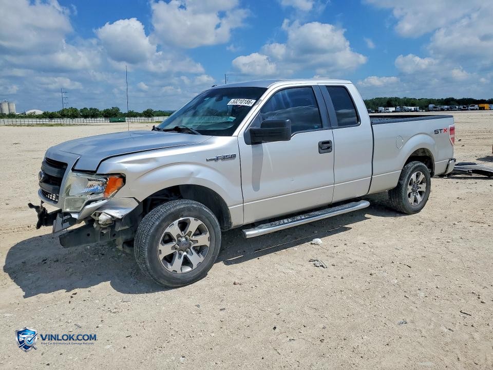 2013 FORD F150 SUPER CAB – Lot 53210186 auction photo