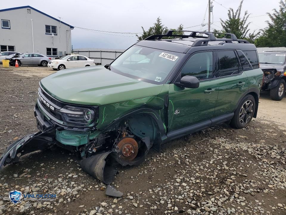 2023 FORD BRONCO SPORT OUTER BANKS – Lot 53210636 auction photo