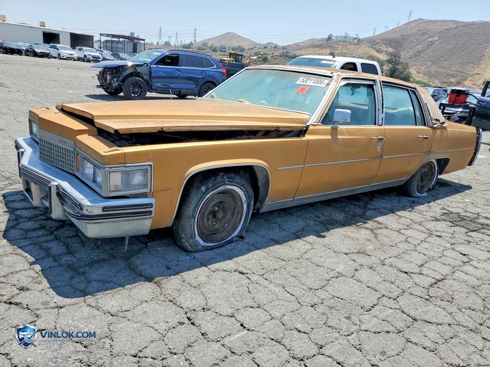 1978 CADILLAC FLEETWOOD CHASSIS – Lot 53211006 auction photo