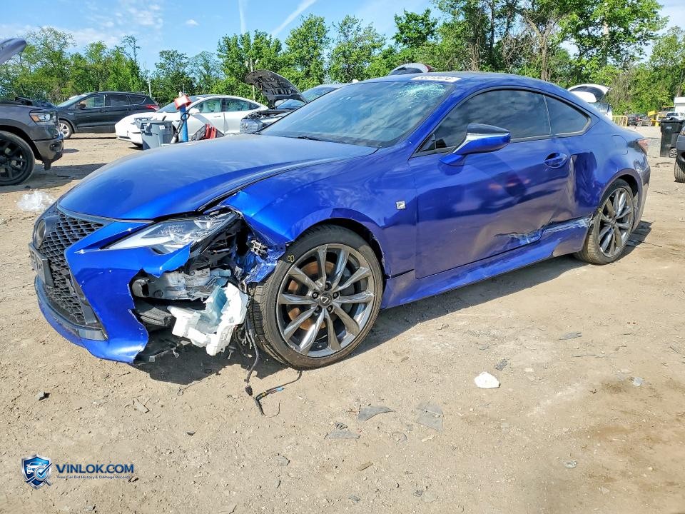 2019 LEXUS RC 350 – Lot 53212616 auction photo