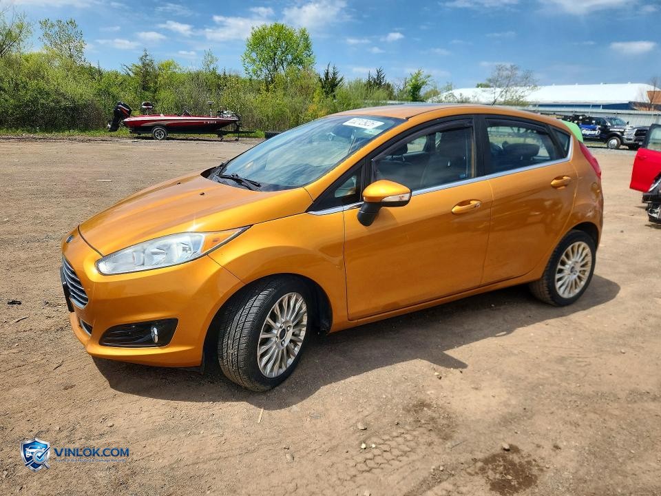 2016 FORD FIESTA TITANIUM – Lot 53212926 auction photo