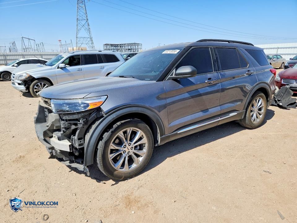 2021 FORD EXPLORER XLT – Lot 53213056 auction photo