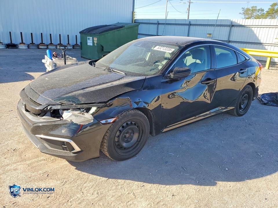 2019 HONDA CIVIC LX – Lot 53213336 auction photo