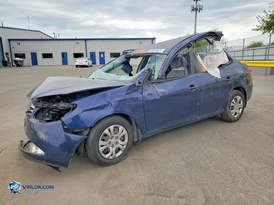 2010 HYUNDAI ELANTRA GLS – Lot 53213526 auction photo