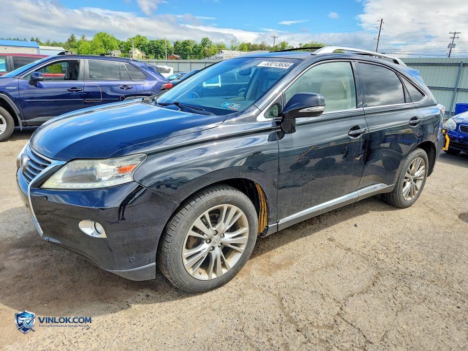 2013 LEXUS RX 450H – Lot 53213656 auction photo